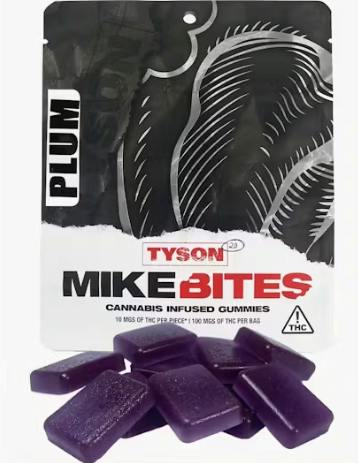 Tyson 2.0 - Mike Bites - Plum Gummies 100mg by Southern Sky Brands