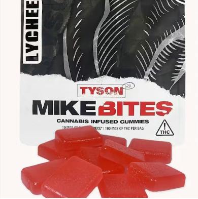 Tyson 2.0 - Mike Bites - Lychee Gummies 100mg by Southern Sky Brands