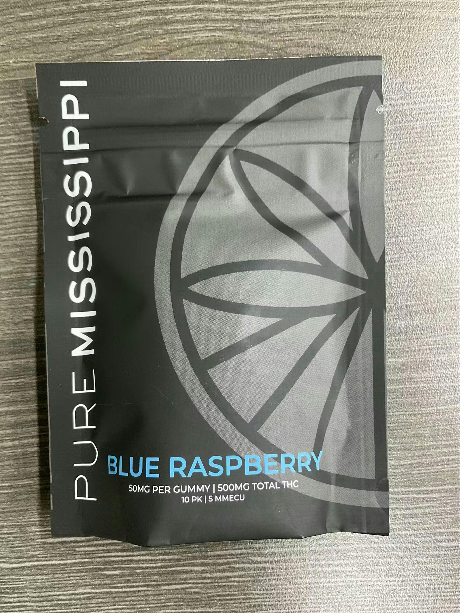 Pure MS | 500mg | Blue Raspberry | Relief Gummies