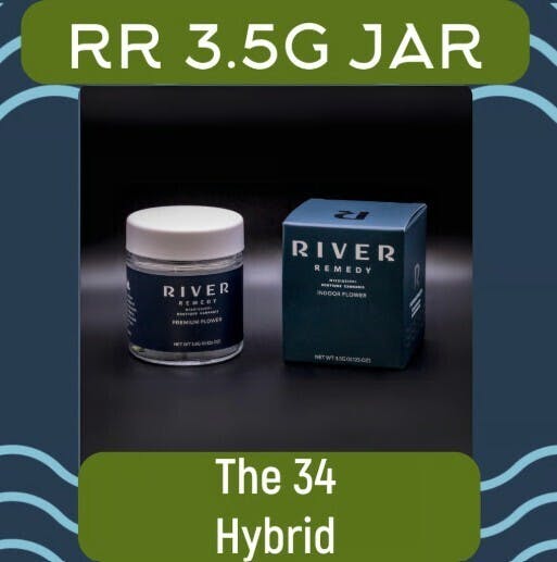 The 34 | Big Buds | 3.5g by River Remedy