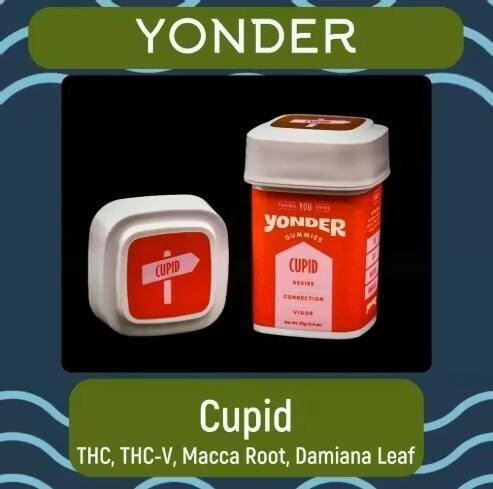 Yonder | Strawberry | 100mg CUPID Gummies 10pk by Yonder