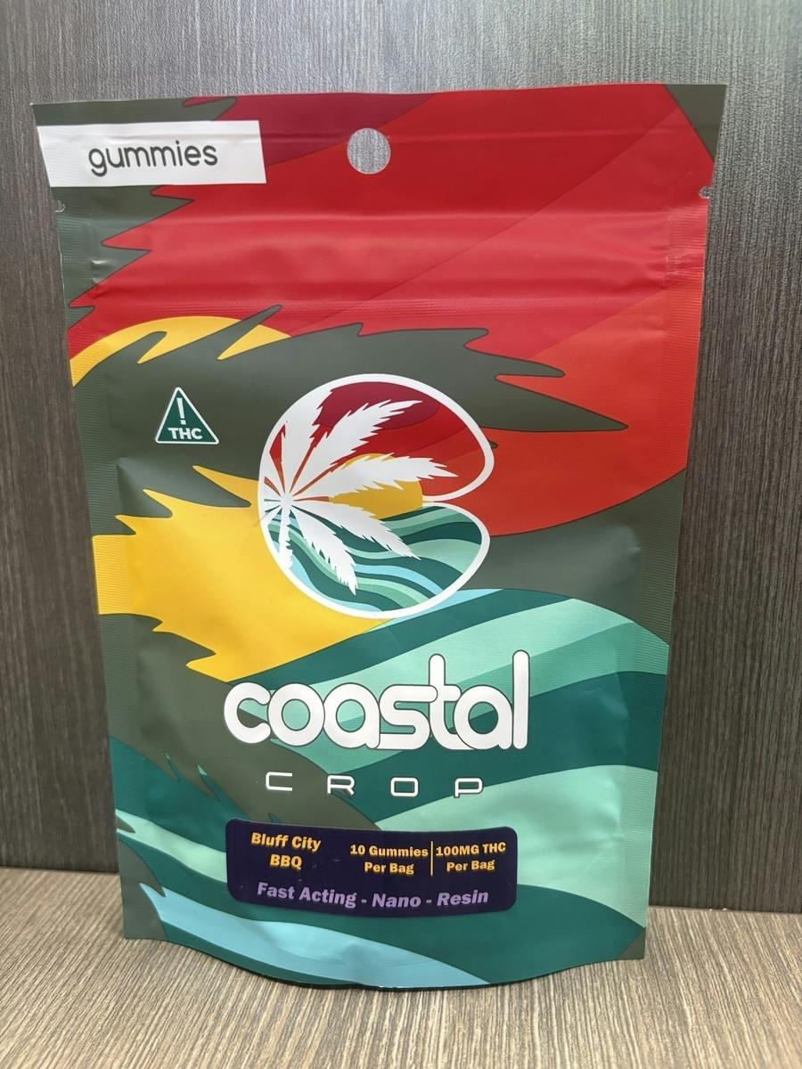Coastal Crop | 100mg | Bluff City BBQ | Gummies | 10pk