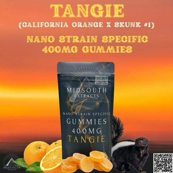 Tangie - Nano Gummies - 400mg by MidSouth Extracts