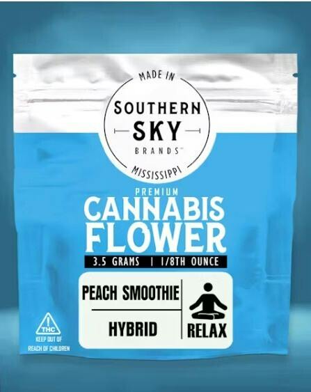 Peach Smoothie | Big Buds | 3.5g by Southern Sky Brands