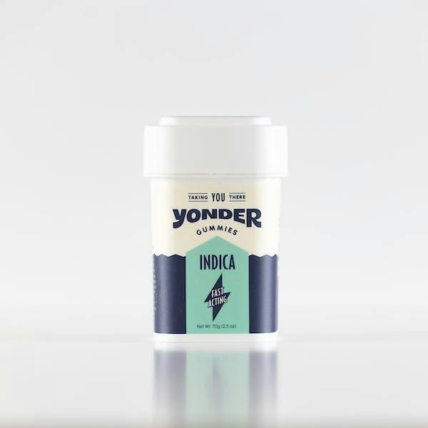 Yonder | 500mg | Citrus Punch | Fast Acting Gummies | Indica