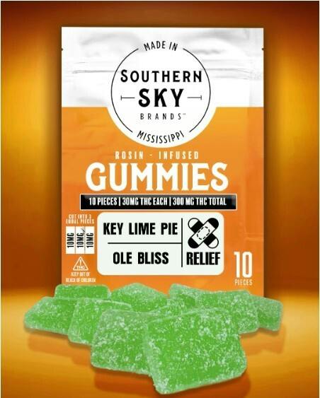 Southern Sky Brands | 300mg | Key Lime Pie | Ole Bliss Rosin