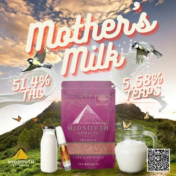 1g 510 - Full Spectrum - Mother's Milk by MidSouth Extracts