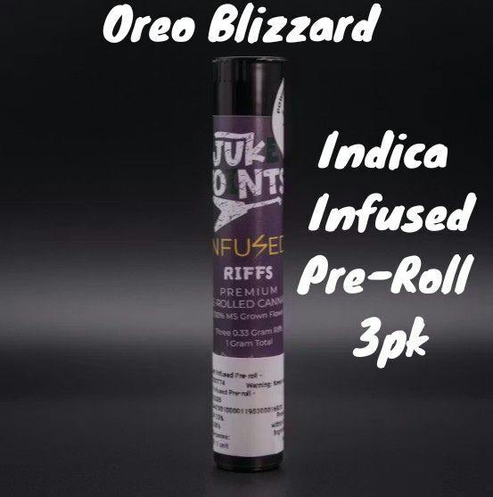 Juke Joints | 1.5g | Oreo Blizzard | Infused | 3pk