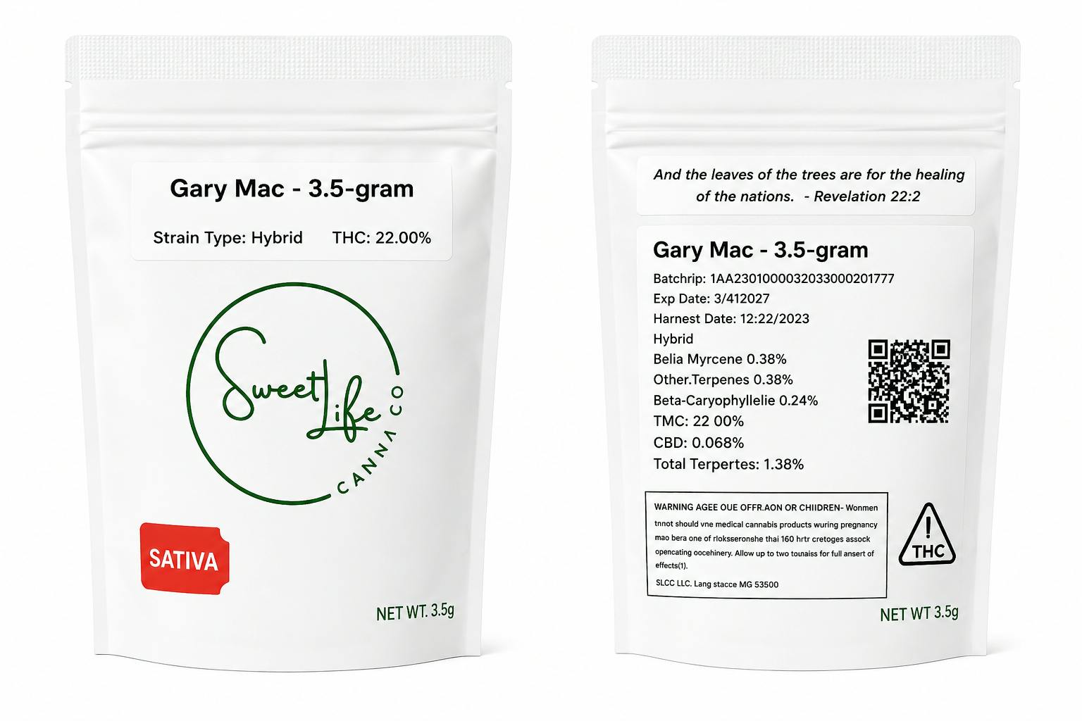 Gary Payton Mac (3.5 gram Bag) by Sweet Life Canna Co