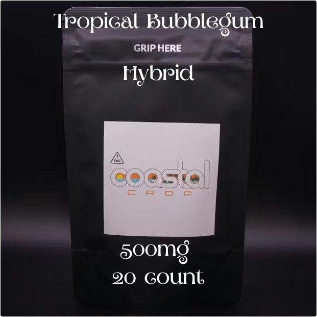 Coastal Crop | 500mg | Tropical Bubblegum | 20pk
