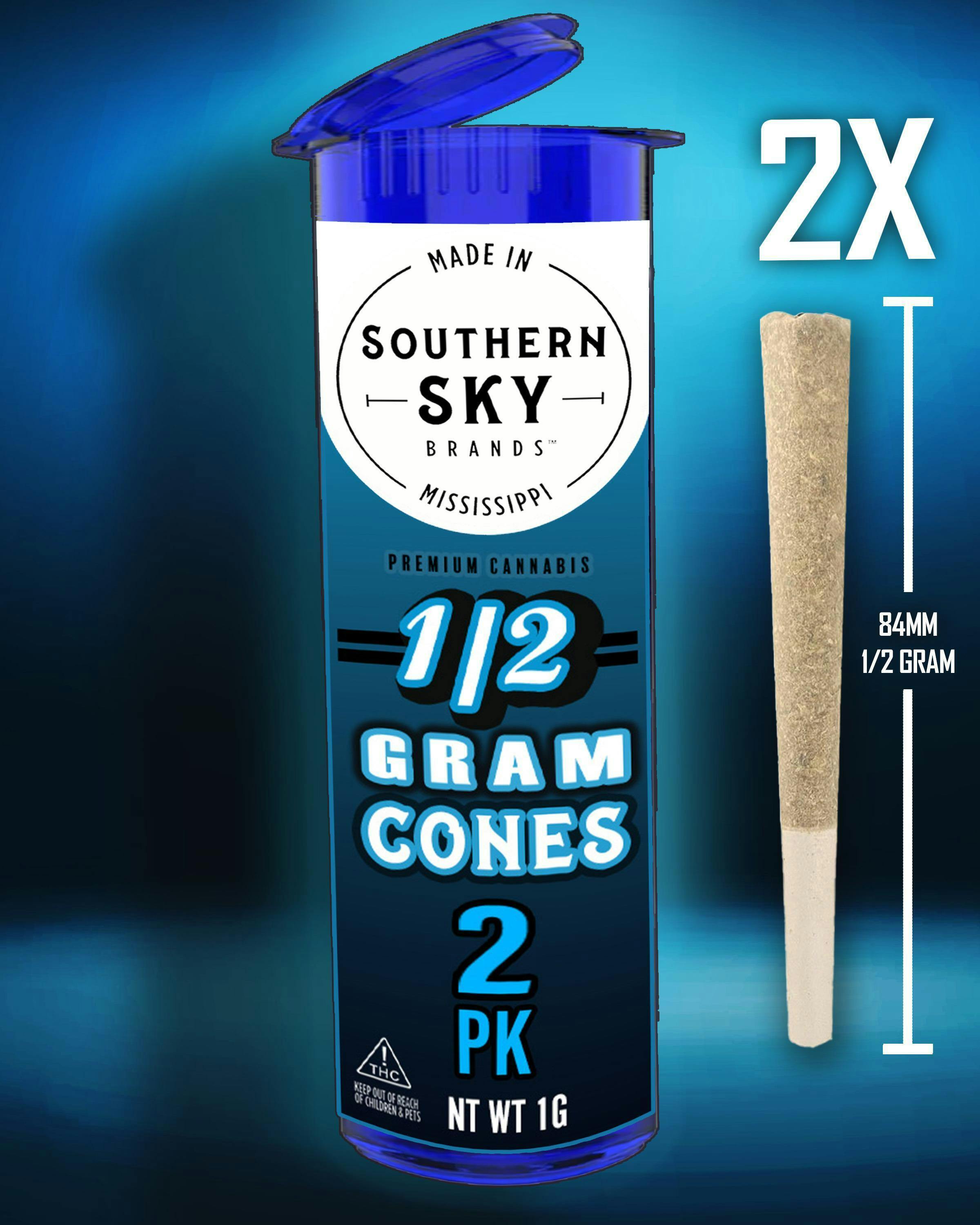 Southern Sky Brands | 1g | Sour Mai Tai | 2pk at DABBS Cannabis Dispensary