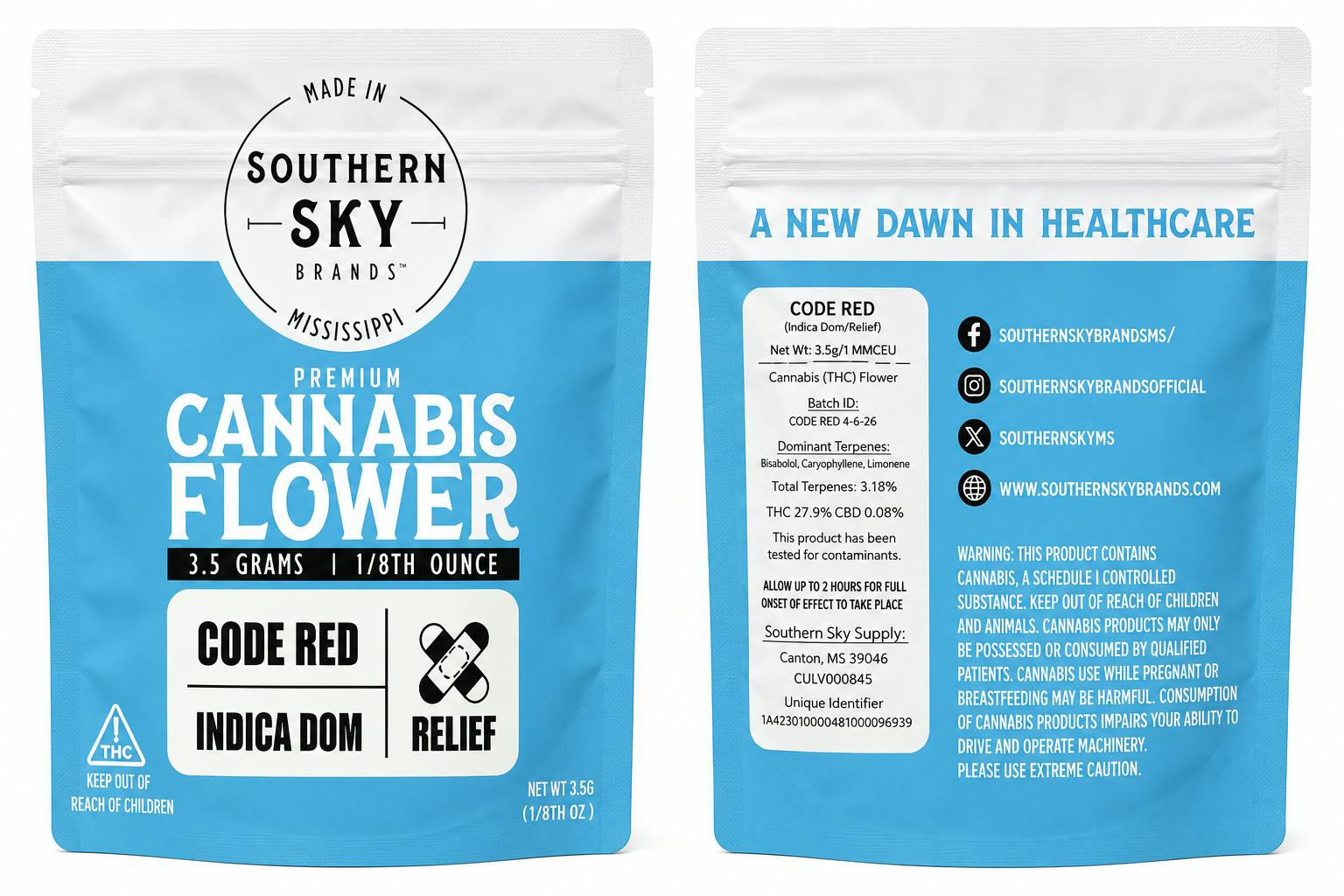 Southern Sky Brands | 3.5g | Code Red