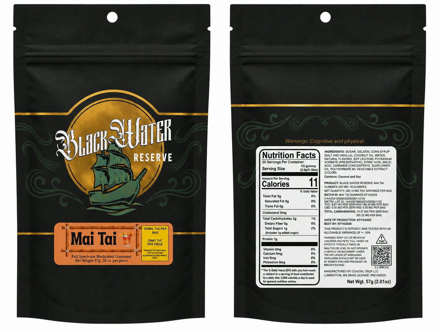 Blackwater Reserve | 200mg | Mai Tai | 10pk