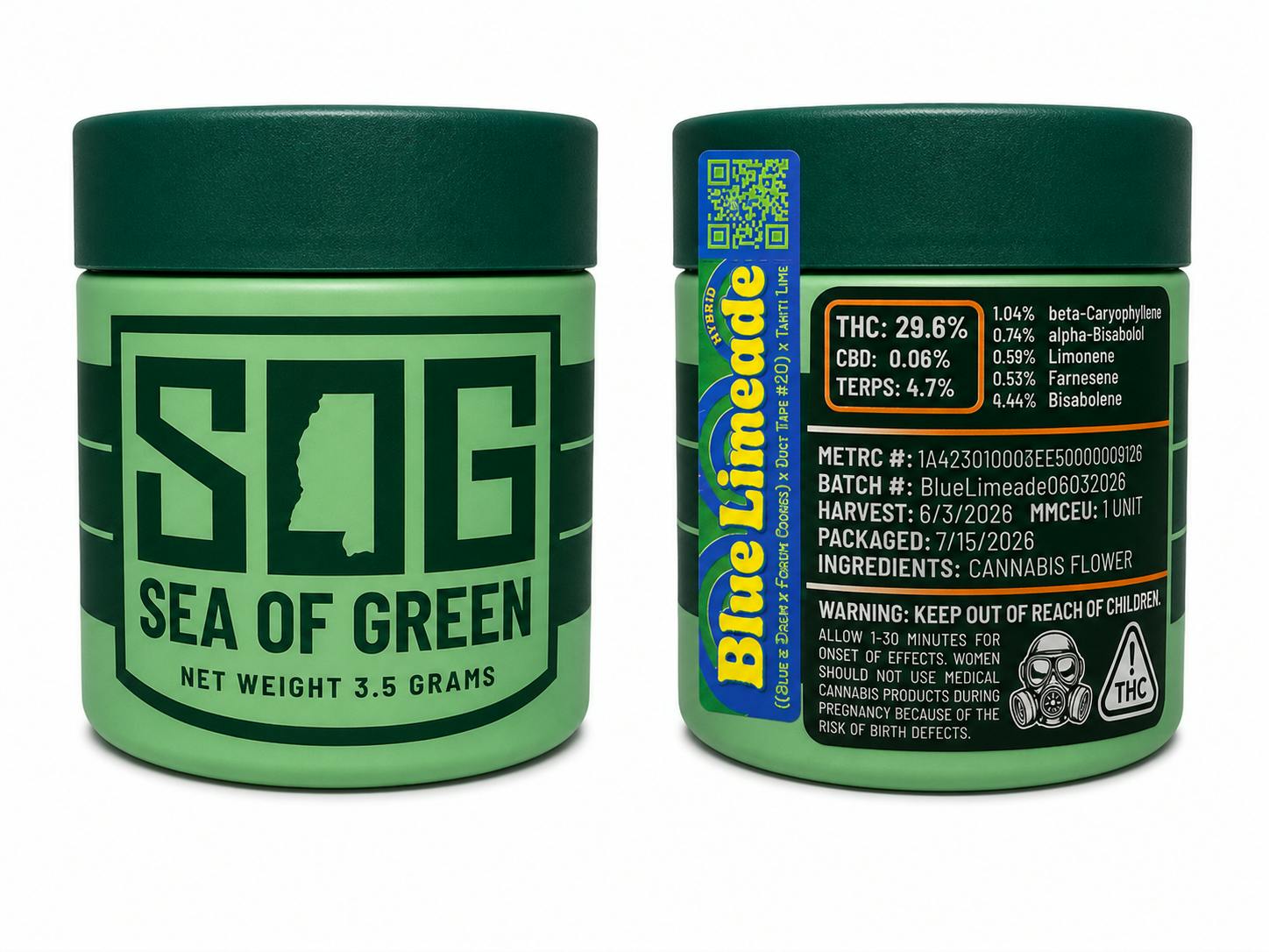 SOG | 3.5g | Blue Limeade