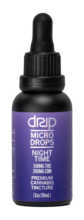 DRIP | TINCTURE | MICRO NIGHT | [15ML] | (100MG THC/CBN) | INDICA