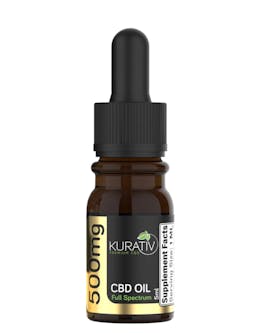 KURATIVE | TINCTURE | 500MG CBD FULL SPECTRUM | NATURAL | [30ML] | (THC-FREE)