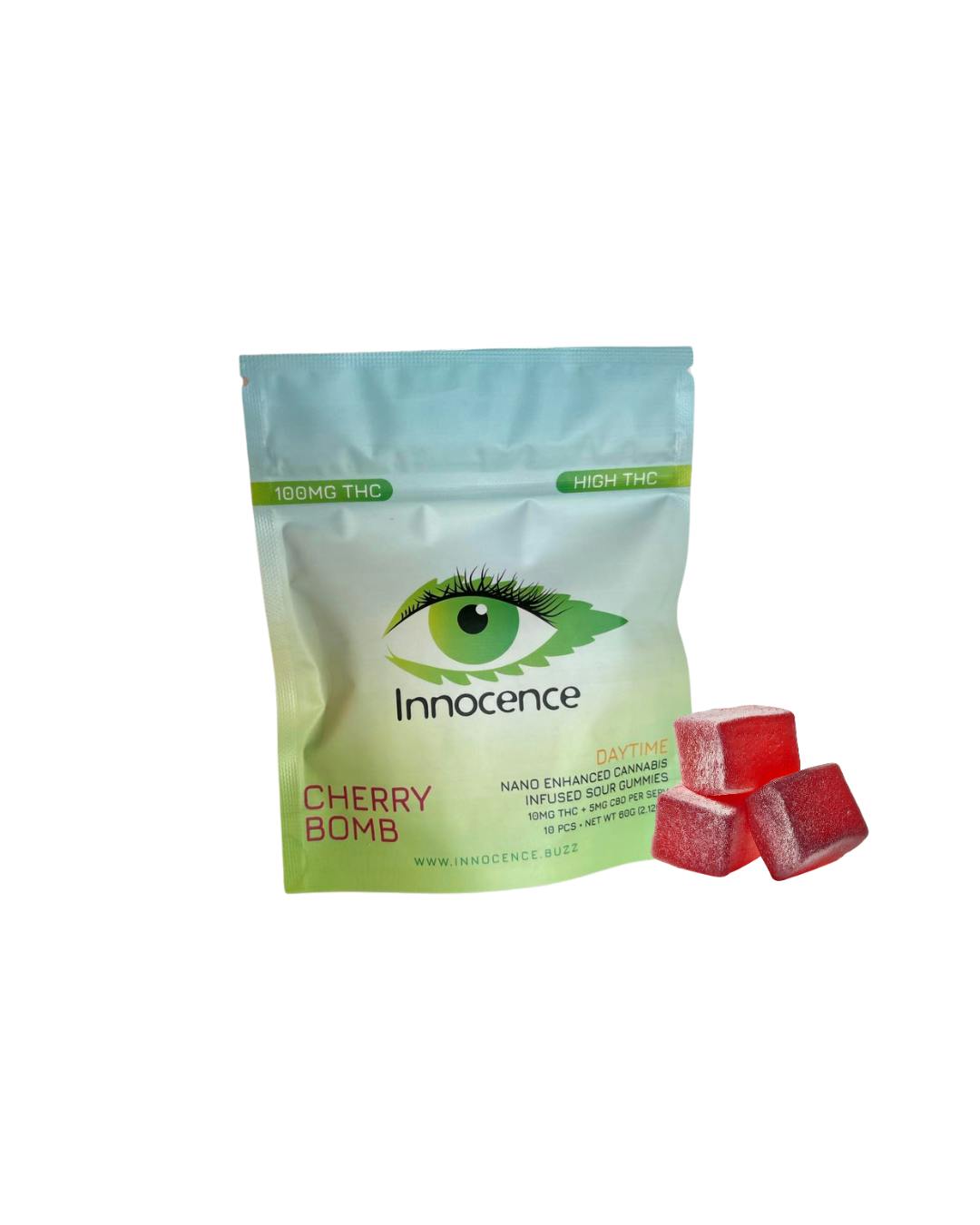 Cherry Bomb Daytime High Strength Gummies