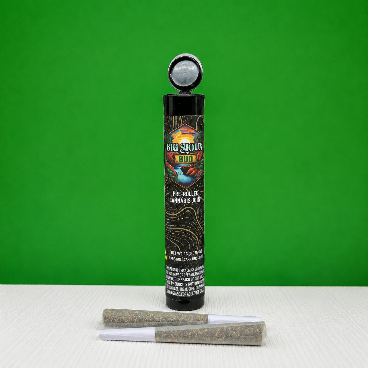 Pablo Driver by Big Sioux Bud .5g Pre Roll 2 Pack | Hybrid at Dakota Health and Wellness