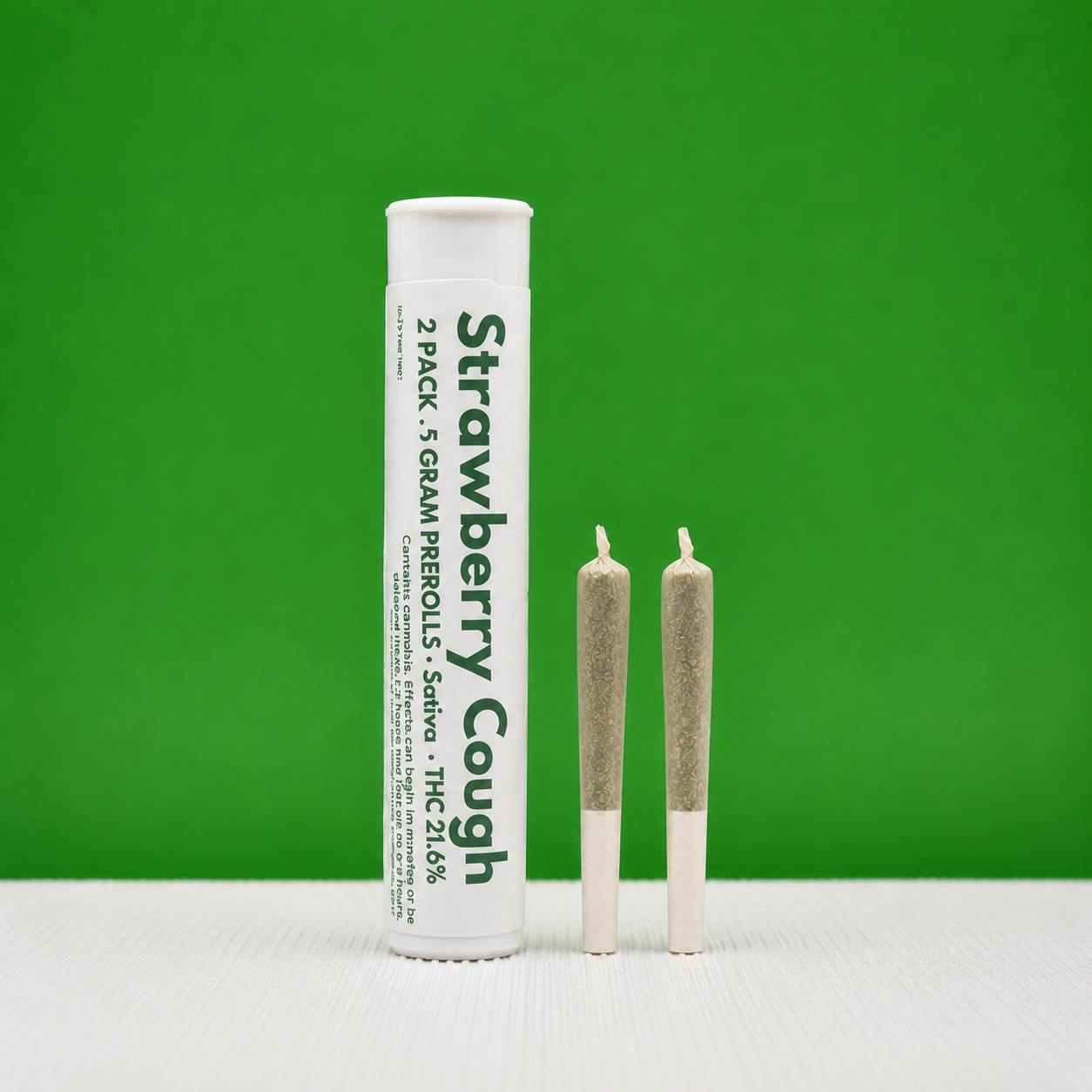 Strawberry Cough by DHW .5g Pre Roll 2 Pack | Sativa at Dakota Health and Wellness