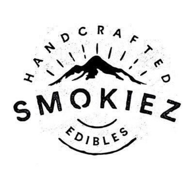 Sour Blue Raspberry Gummies | 100mg | Single by Smokiez Edibles