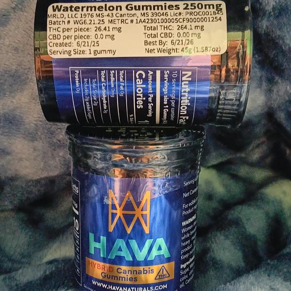 Hava | 250mg | Watermelon Gummy