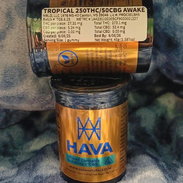 Hava | 250mg | Tropical Gummies