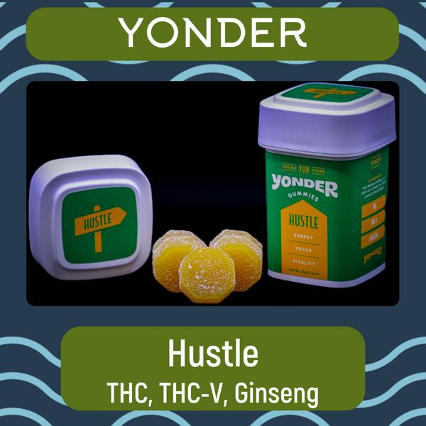 Yonder | Lemon Meringue | 500mg HUSTLE Gummies 25pk by Yonder