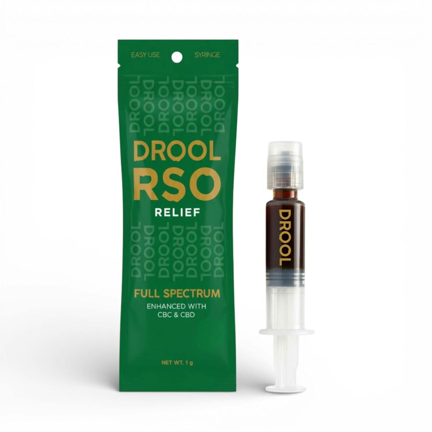 Drool | 1g | RSO Relief | Syringe