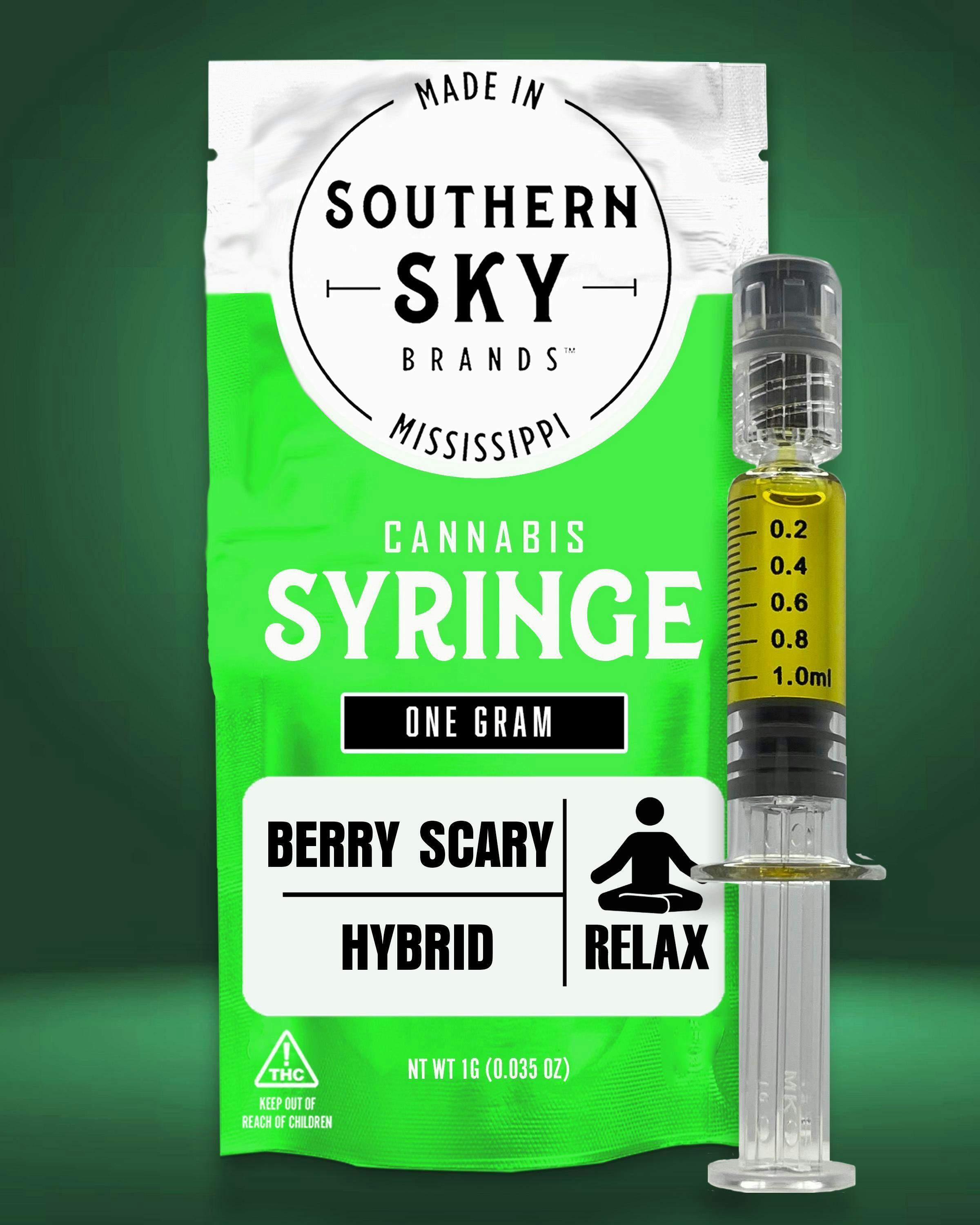 Southern Sky | 1g | Berry Scary | Syringe at DABBS Cannabis Dispensary