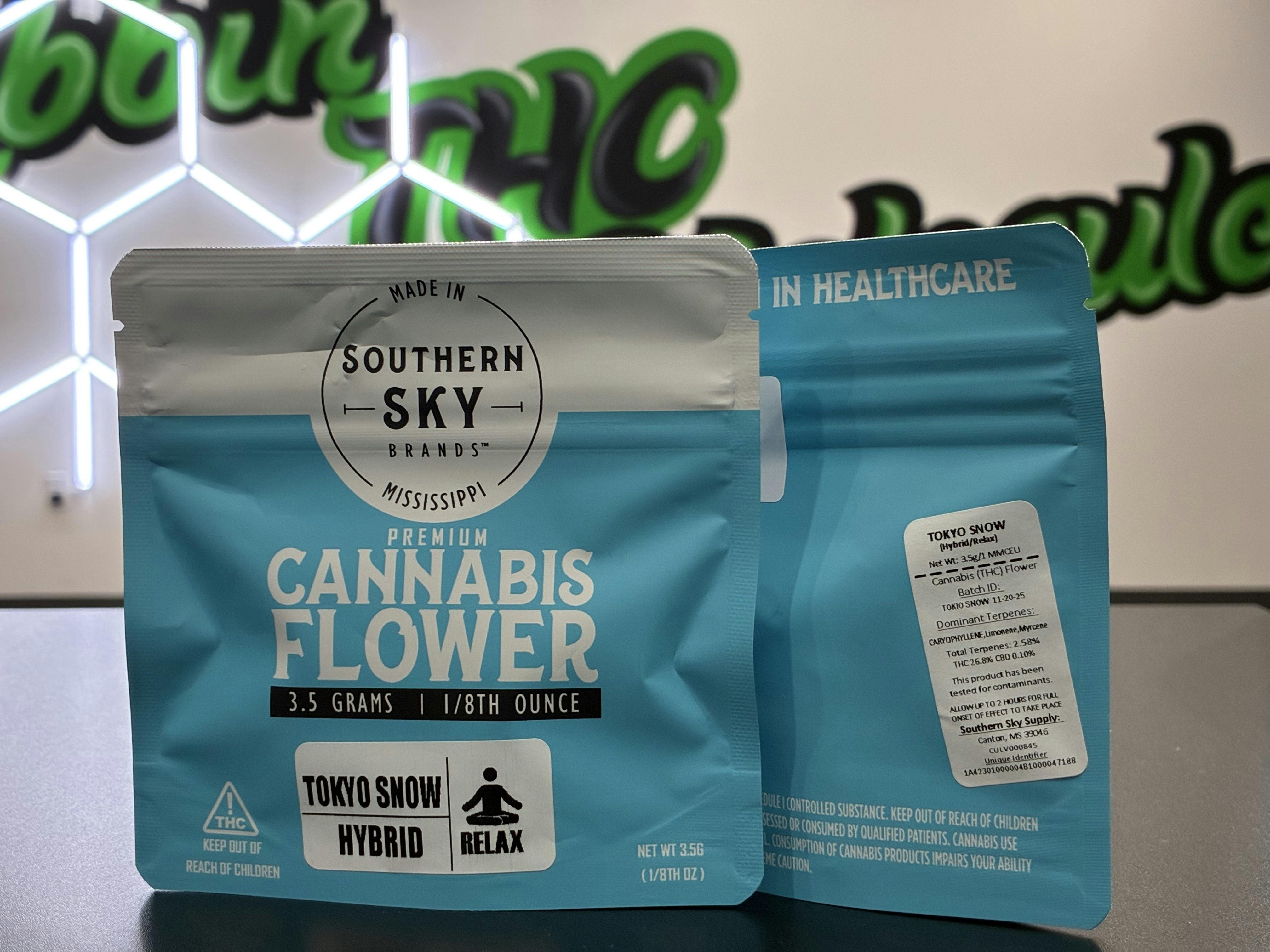 Tokyo Snow | Big Buds | 3.5g by Southern Sky Brands
