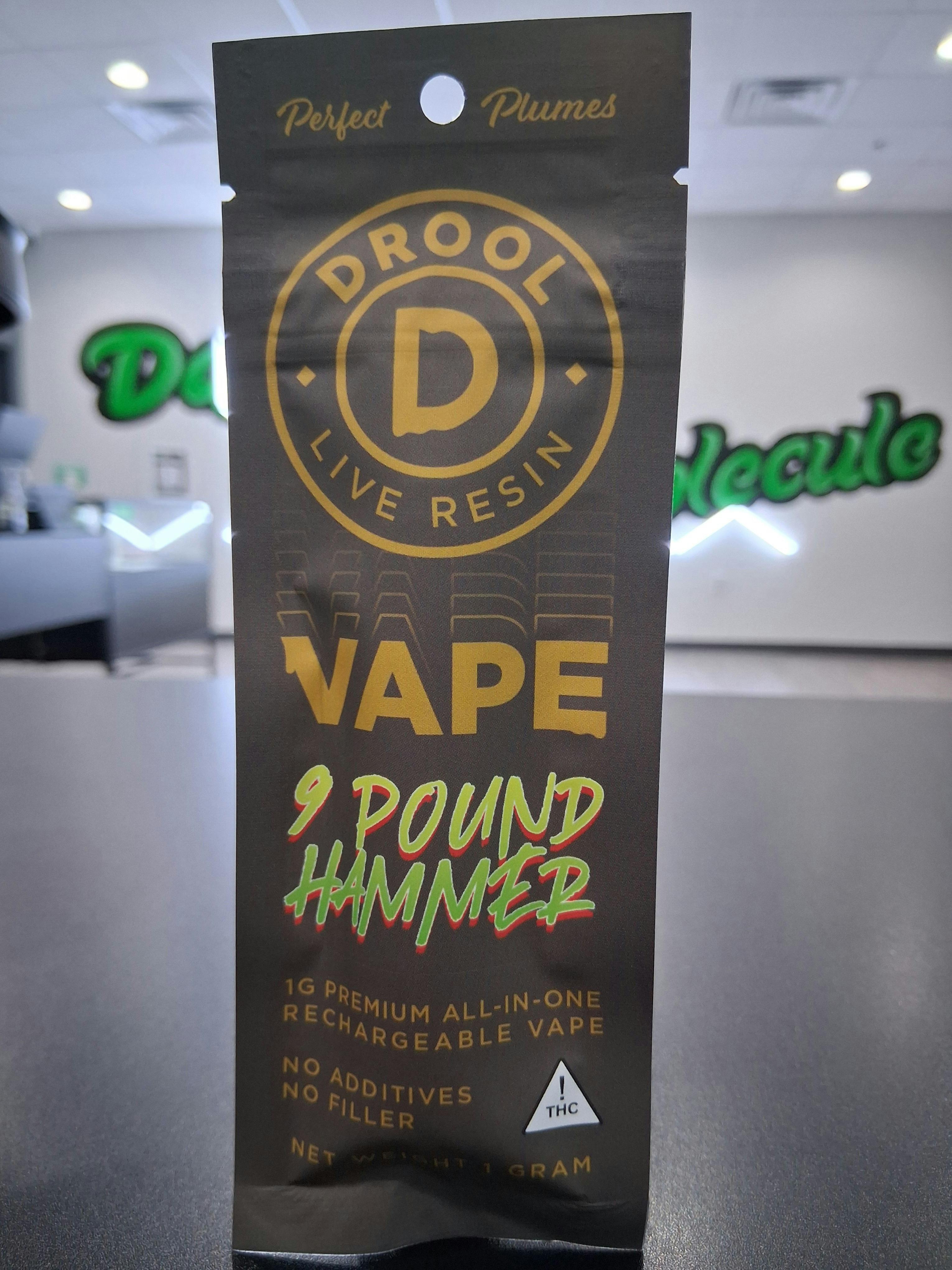 9lb Hammer | Disposable | 1g by Drool