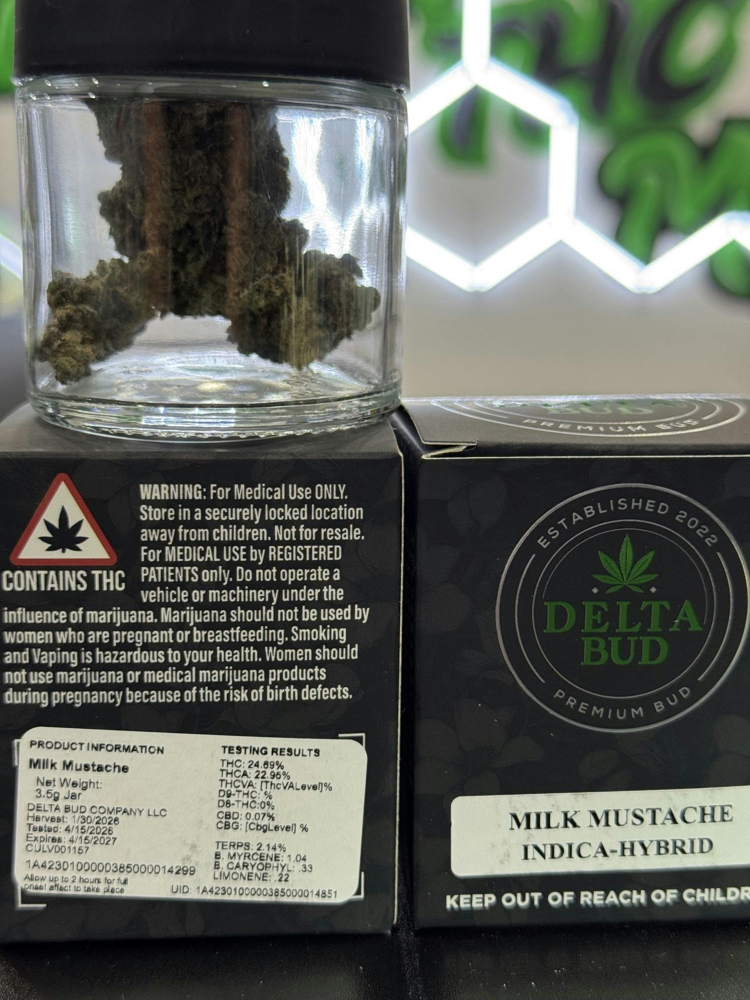 Delta Bud | 3.5g | Milk Mustache