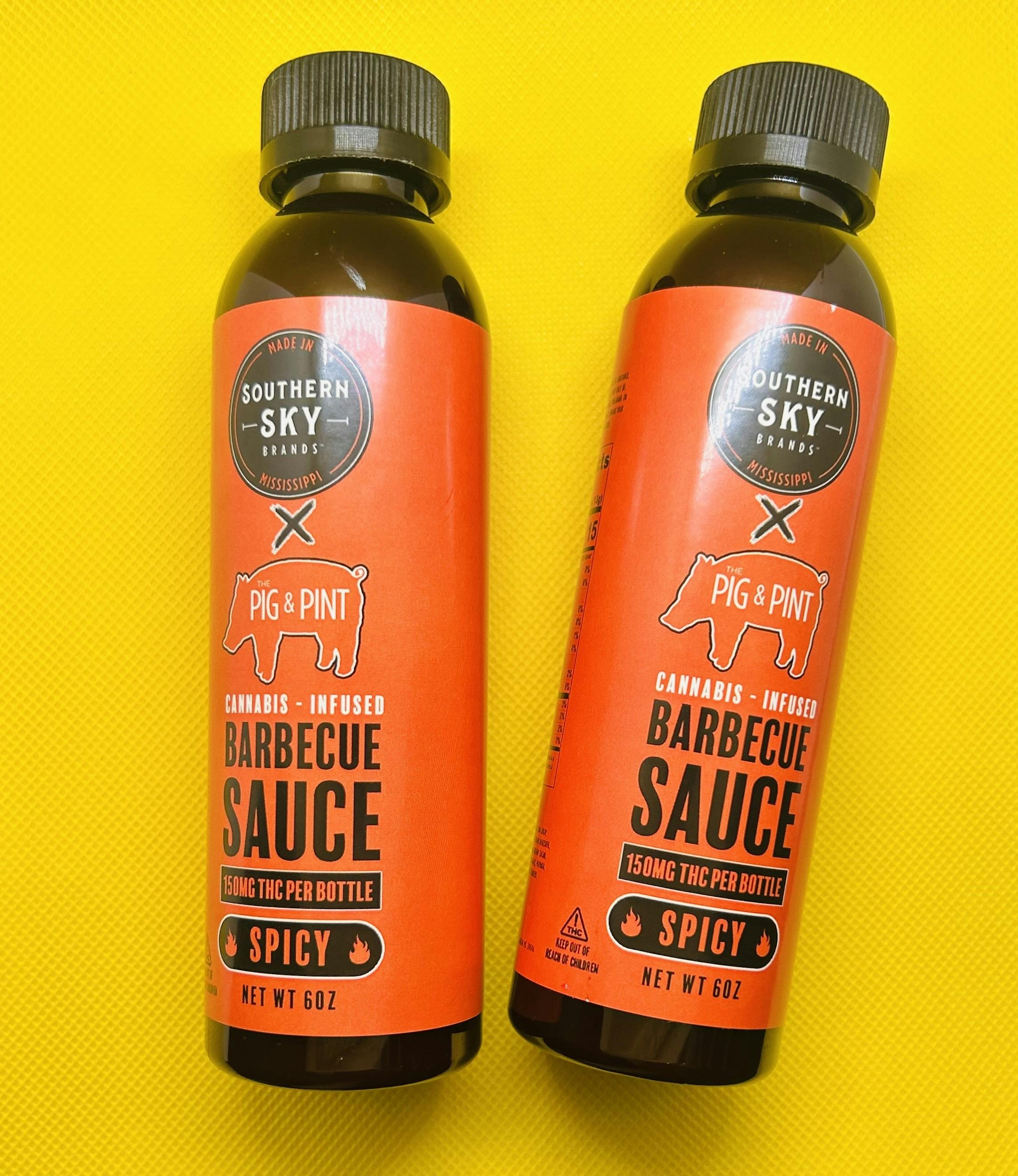 Southern Sky Brands | Spicy BBQ Sauce | 150mg by Southern Sky Brands