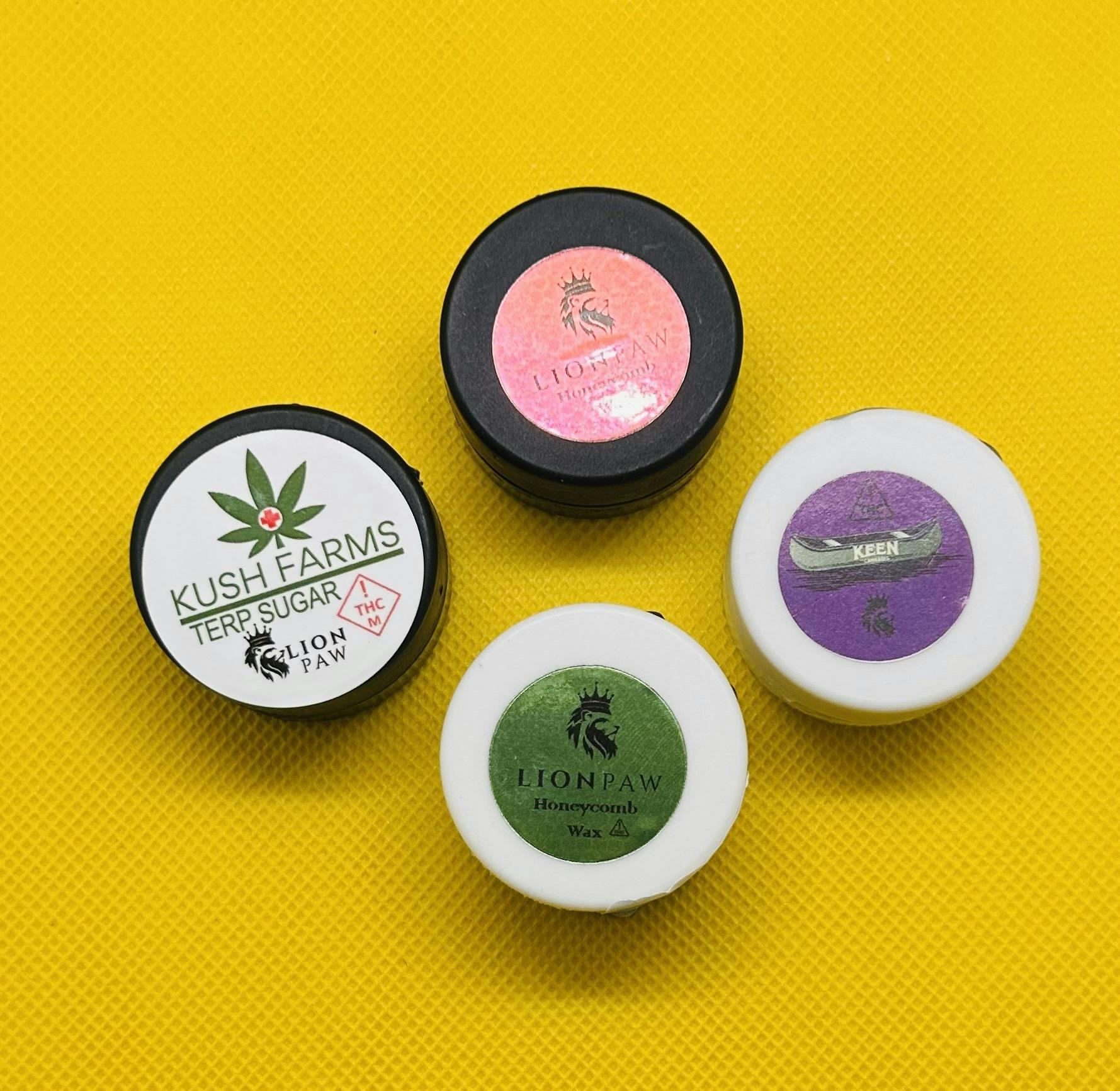 Lion's Paw | 1g | Sweet Cheese | Honeycomb Wax cannabis product