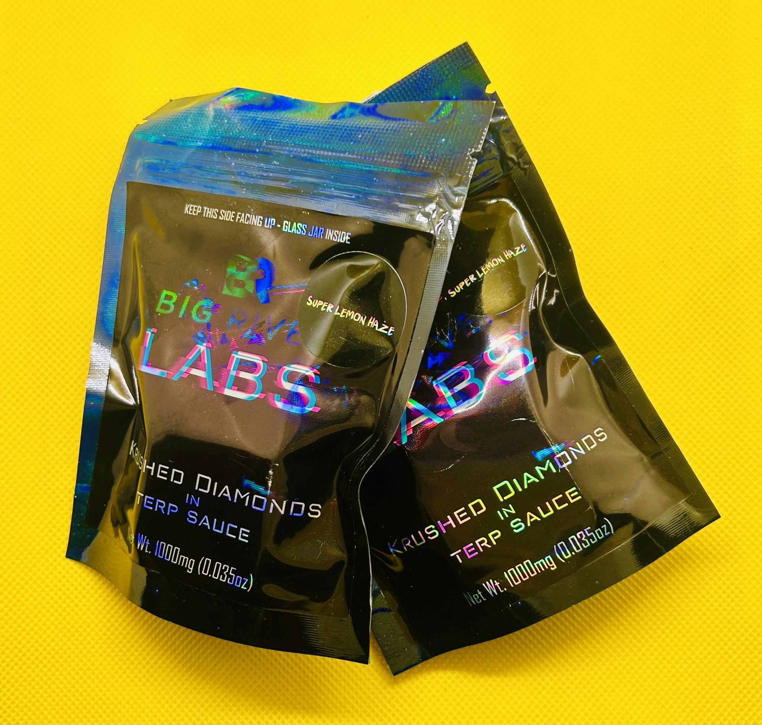 Big River | 1g | Super Lemon Haze | Krushed Diamonds cannabis product