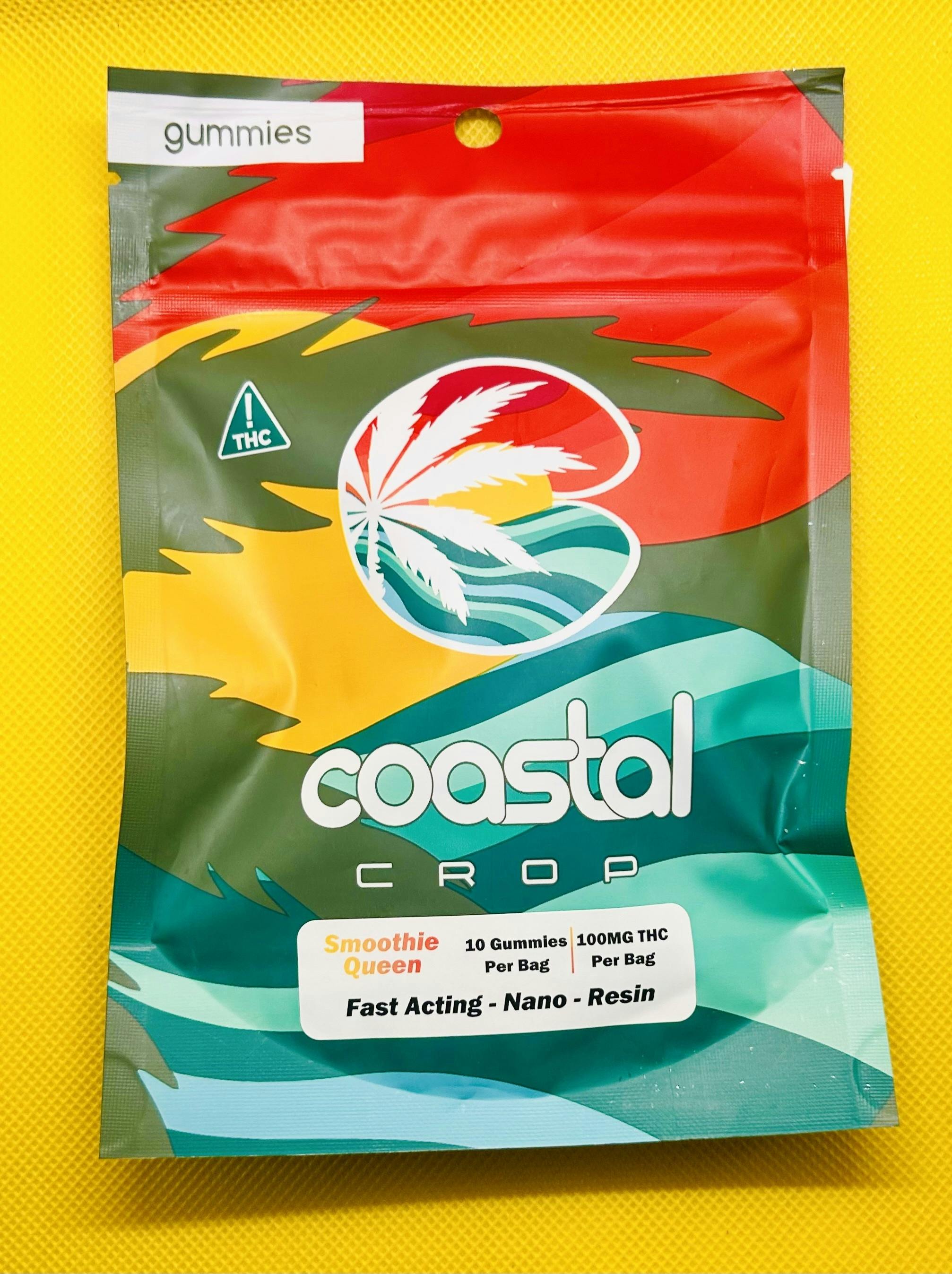 Coastal Crop | 100mg | Smoothie Queen | Gummies | 10pk