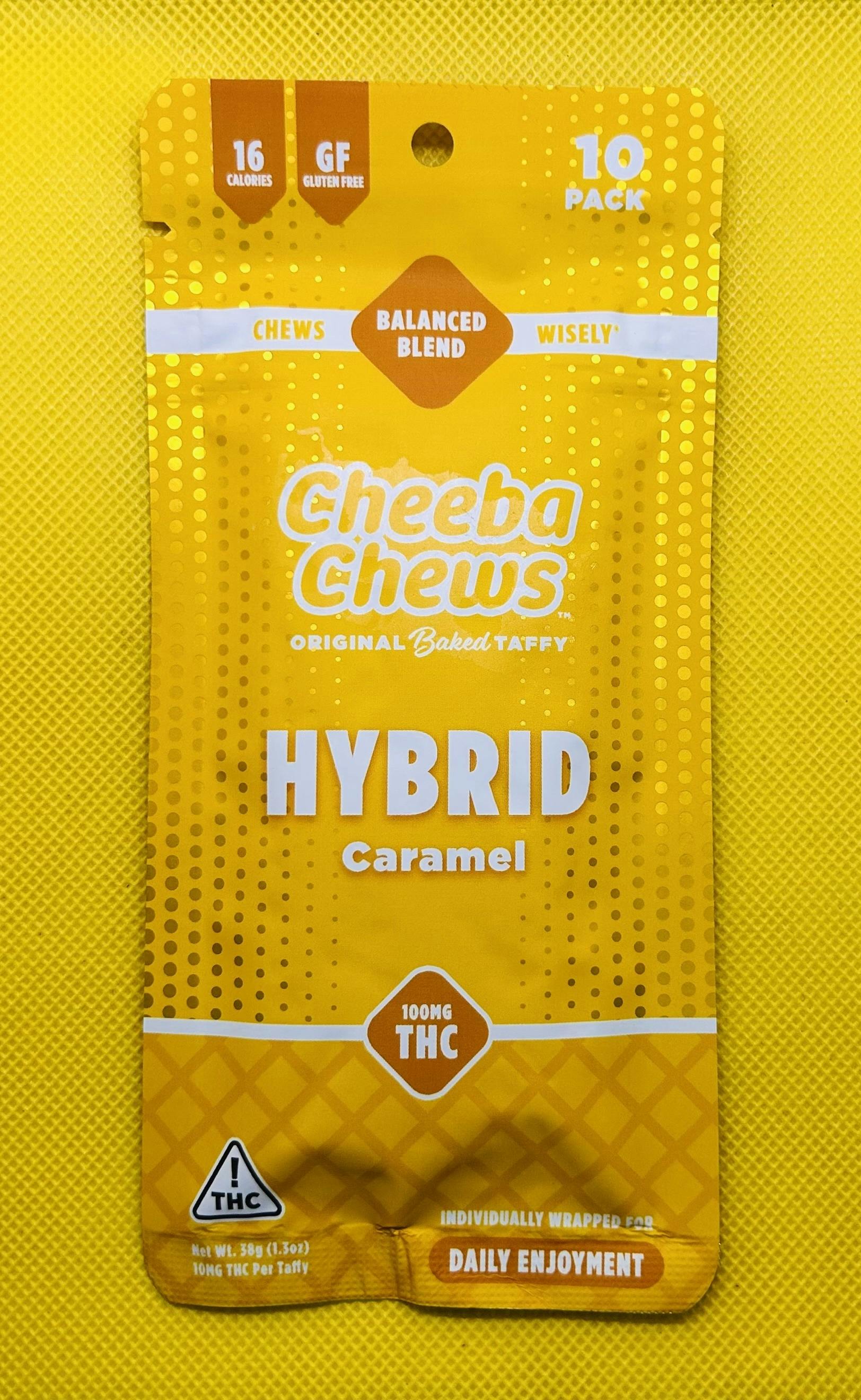 Hybrid Caramel Chews | 100mg by Cheeba Chews