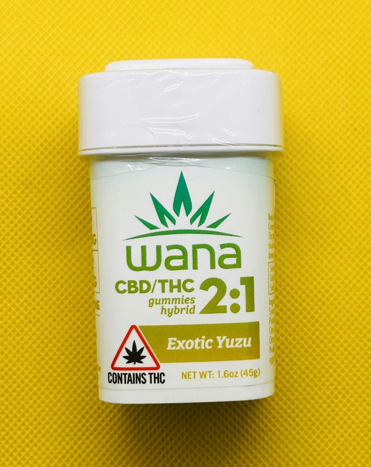 Exotic Yuzu 2:1 [10 pack] by Wana Edibles
