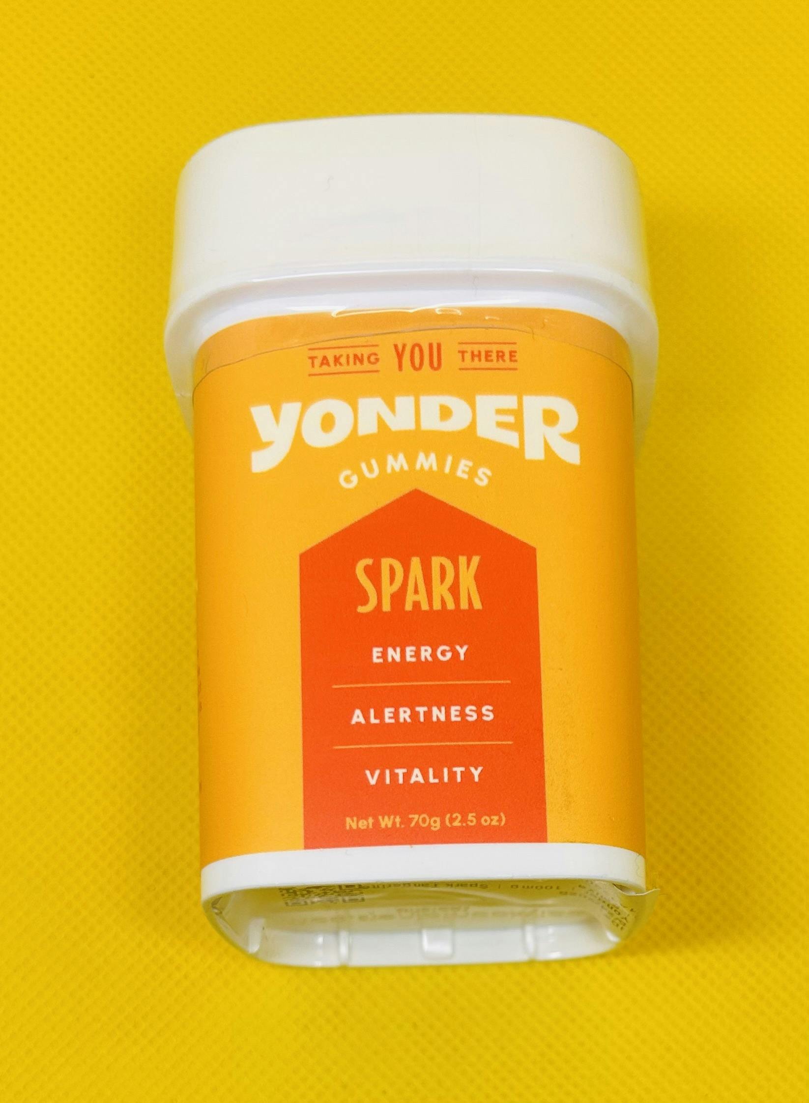 Yonder | Tangerine | 100mg SPARK Gummies 10pk by Yonder