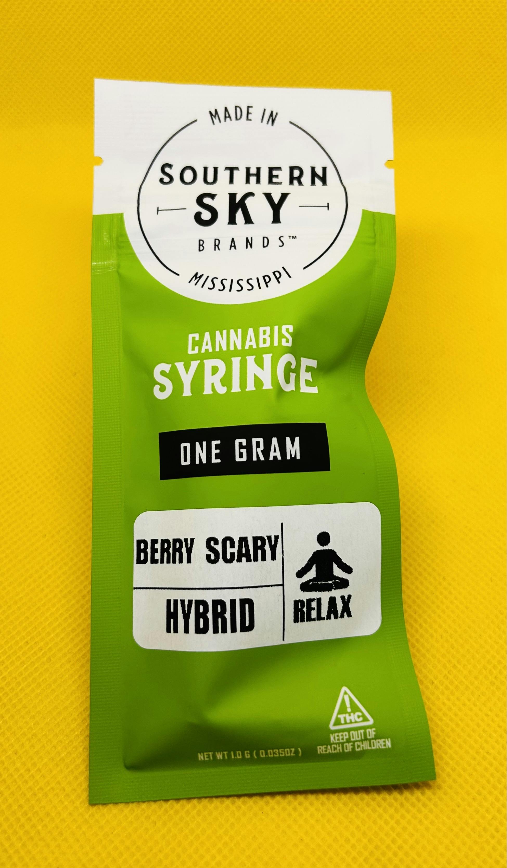 Southern Sky | 1g | Berry Scary | Syringe cannabis product