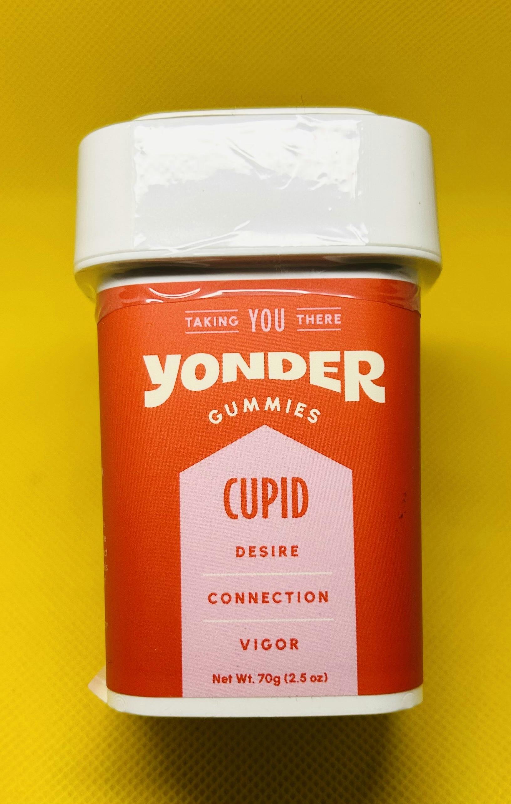 Yonder | Strawberry | 300mg CUPID Gummies 10pk by Yonder