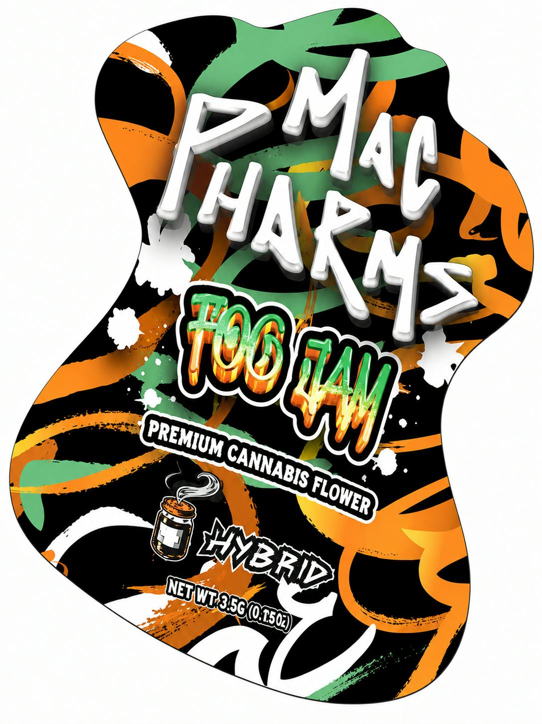 Mac Pharms - 3.5g Pre-Packed Flower - Fog Jam