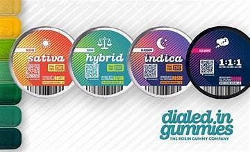 Dialed In Gummies Classic Hybrid Starfruit