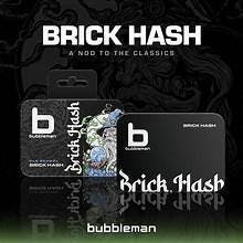 Bubbleman Bubble Hash Brick Indica 4 Grams Bucket