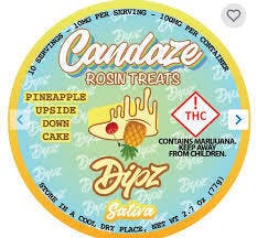 Candaze Rosin Gummy Pineapple Upside down Cake