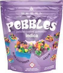 Pebbles Gummy Indica cannabis product