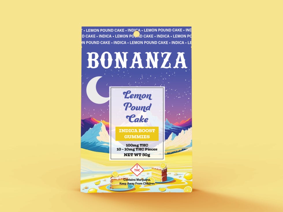 Bonanza Gummies Lemon Pound Cake