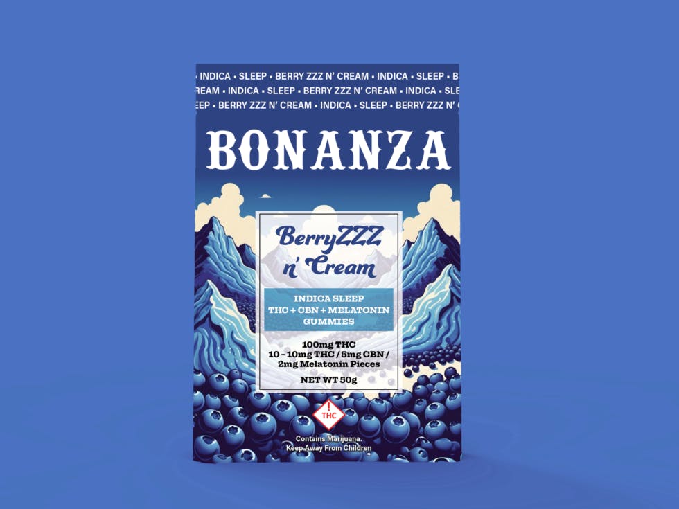 Bonanza Gummies Berries & Cream