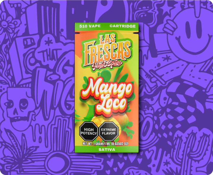 Las Frescas 510 Cart- Mango Loco by HeadSpace Alchemy