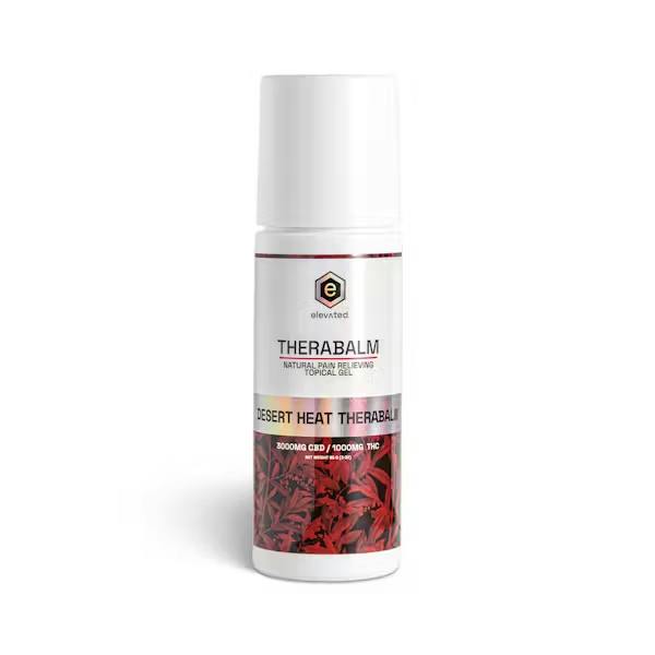 Therabalm Roll-On | Desert Heat | Balm | CBD:THC 3000mg:1000mg | 3oz at Obsidian Haze Cannabis Dispensary